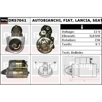 Démarreur REMY OEM 5972684