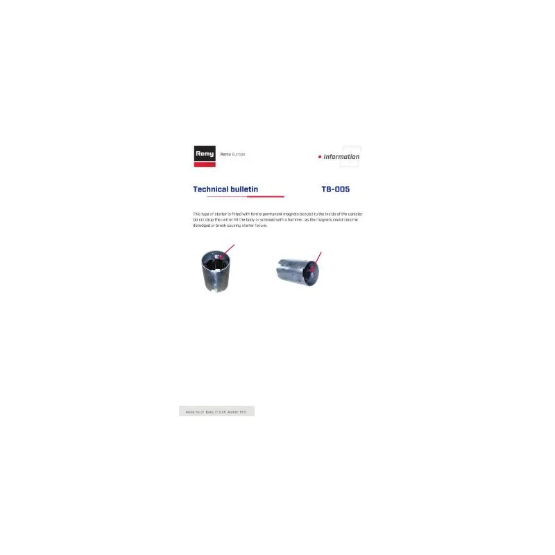 Démarreur REMY DRS8030 - Visuel 1