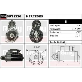 Démarreur REMY OEM 0061514401