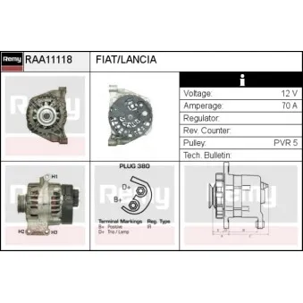 REMY RAA11118 - Alternateur