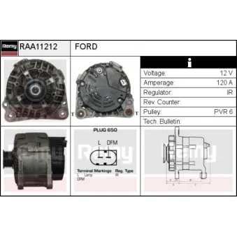 Alternateur REMY OEM YM2110300AA