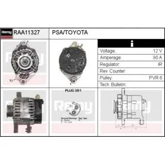 Alternateur REMY OEM 270600Q020