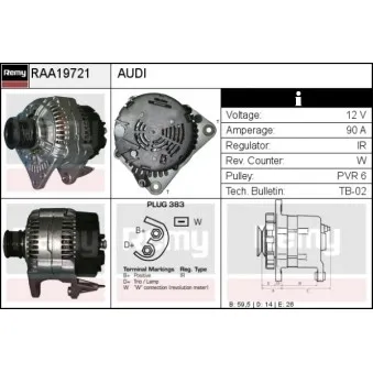 REMY RAA19721 - Alternateur