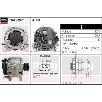 Alternateur REMY OEM 045903018X