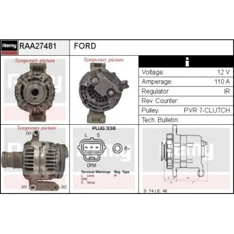 REMY RAA27481 - Alternateur
