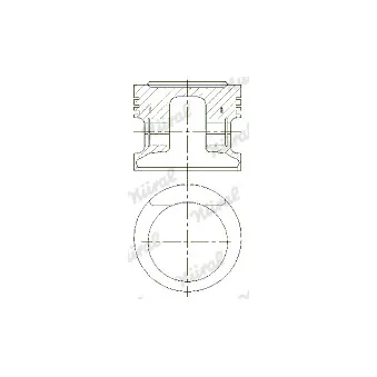 NÜRAL 87-109700-20 - Piston