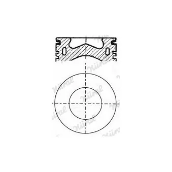 Piston NÜRAL 87-121800-00 pour IRISBUS AXER 12,8m - 352cv