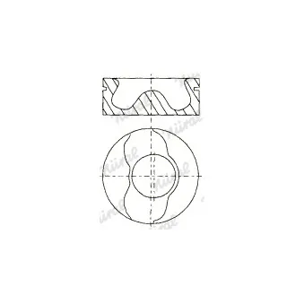 NÜRAL 87-124000-10 - Piston