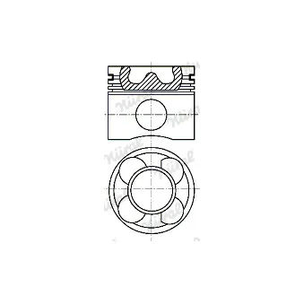Piston NÜRAL 87-126007-00