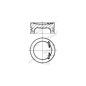 Piston NÜRAL 87-136607-00