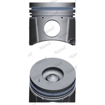 NÜRAL 87-140007-00 - Piston