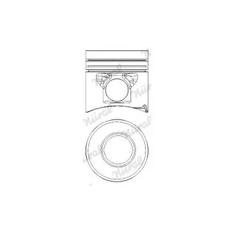 NÜRAL 87-179300-25 - Piston