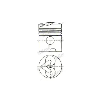 Piston NÜRAL 87-179400-00
