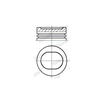 Piston NÜRAL 87-215300-10