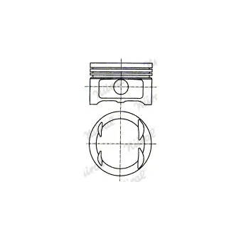 Piston NÜRAL 87-287507-20