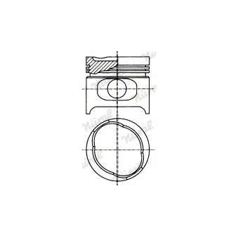 Piston NÜRAL 87-305607-10