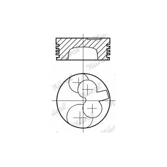 Piston NÜRAL 87-307607-30