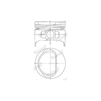 Piston NÜRAL 87-374407-00