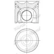 NÜRAL 87-420900-50 - Piston