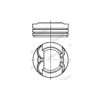 Piston NÜRAL 87-424407-00