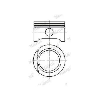 Piston NÜRAL 87-424600-00