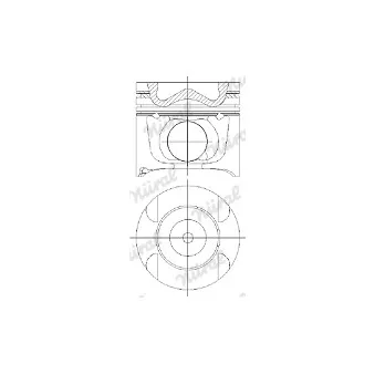 Piston NÜRAL 87-427400-30 pour MERCEDES-BENZ CLASSE E E 350 CDI 4-matic - 265cv
