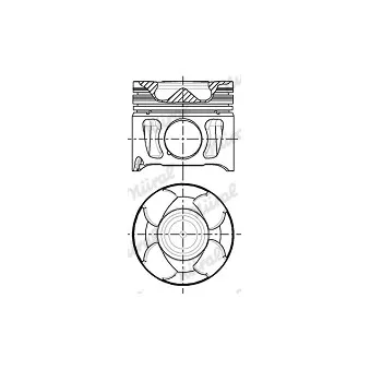 NÜRAL 87-436100-00 - Piston