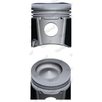 Piston NÜRAL 87-442400-10 pour FENDT Farmer 207 FA, 207 VA - 65cv