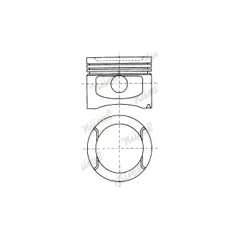 Piston NÜRAL 87-501800-10