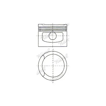 Piston NÜRAL 87-501800-70