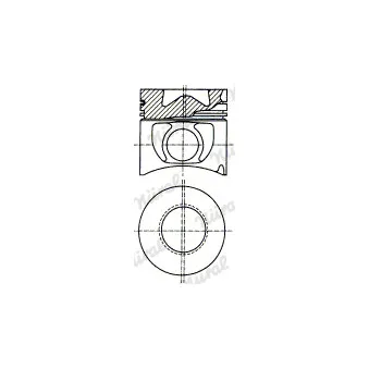 NÜRAL 87-740000-00 - Piston