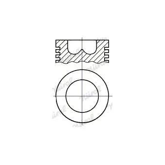Piston NÜRAL OEM 1901400