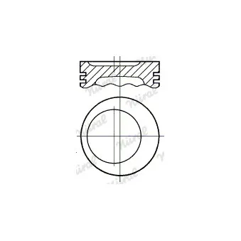 Piston NÜRAL 87-785000-10 Piston NÜRAL 87-785000-10