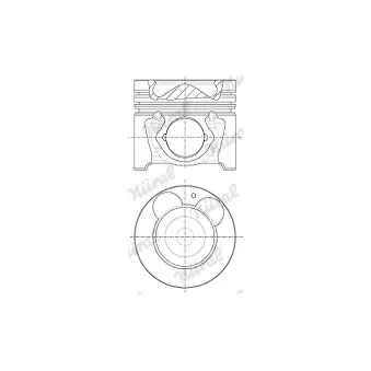 NÜRAL 87-849000-00 - Piston