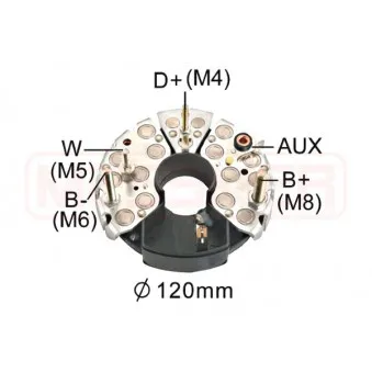 ERA 215333 - Pont de diodes, alternateur