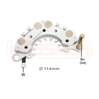 ERA 215924 - Pont de diodes, alternateur