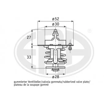 ERA 350185 - Thermostat d'eau