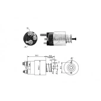 ERA ZM1391 - Contacteur, démarreur