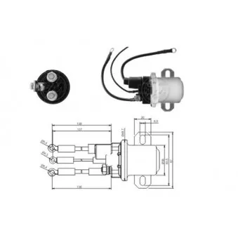 ERA ZM4428 - Contacteur, démarreur