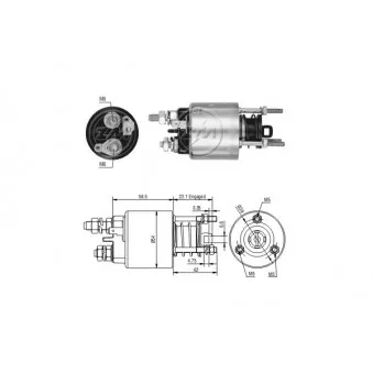 ERA ZM4595 - Contacteur, démarreur