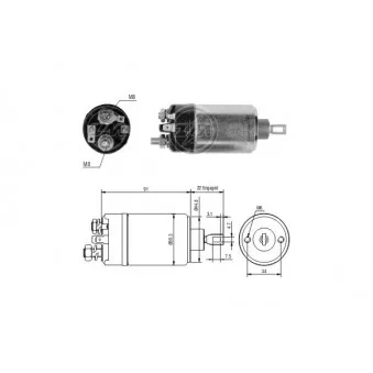 ERA ZM524 - Contacteur, démarreur