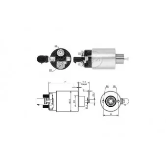ERA ZM5695 - Contacteur, démarreur