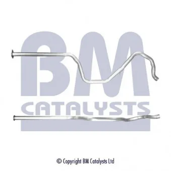Tuyau d'échappement BM CATALYSTS BM50628 pour OPEL INSIGNIA 2.0 CDTi - 131cv