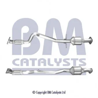 Catalyseur BM CATALYSTS BM92361H pour OPEL ZAFIRA 1.4 - 140cv