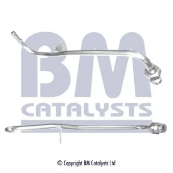 Conduite à press, capteur de press (filtre particule/suie) BM CATALYSTS OEM 10437