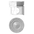 KOLBENSCHMIDT 40921600 - Piston