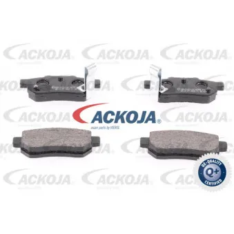 ACKOJA A26-0024 - Jeu de 4 plaquettes de frein arrière