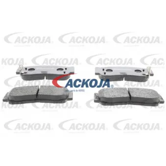 ACKOJA A52-2104 - Jeu de 4 plaquettes de frein arrière