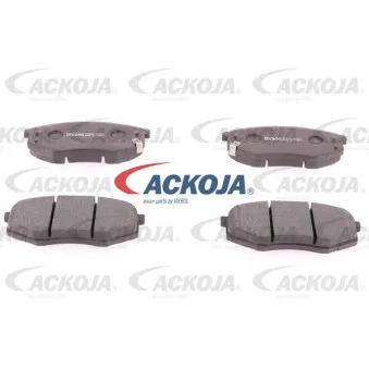ACKOJA A52-2118 - Jeu de 4 plaquettes de frein arrière