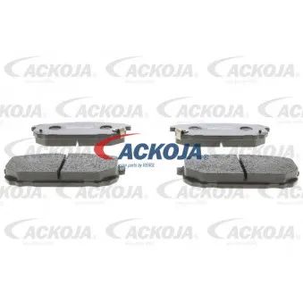 ACKOJA A52-2120 - Jeu de 4 plaquettes de frein arrière